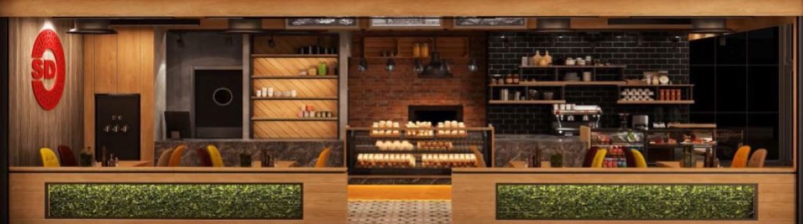 Cibuti Simit Dünyası iç mekân uygulaması